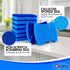 Orighty Non-Scratch Cellulose Scrub Sponges 24 Pack, Kitchen Sponges for Kitchen, Bathroom, and Household, Dual Side Sponges for Dishes, Non-Scrat...
