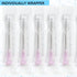 100-Pack 1-1/2 Inch 18Ga Luer Lock Needle with Cap Science Lab Supplies Individually Sealed...