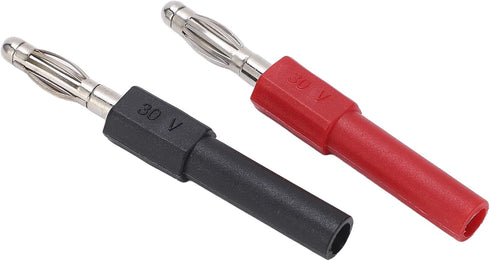 5Set J.20012 Banana Plug Connector 4mm Male to 2mm Female Multimeter Banana Plug Connector Adapter for Multimeter Test Leads Probes...