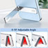 Cell Phone Kickstand,Vertical and Horizontal Aluminum Phone Stand for Desk,Adjustable Phone Holder Stand for Desk Compatible with iPhone 14/13/12/...