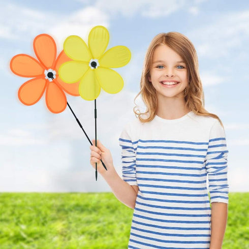 B bangcool Wind Spinners Sunflower Lawn Pinwheels Windmill Party Pinwheel Wind Spinner for Patio Lawn & Garden...