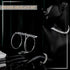 3 Pieces Women Rhinestone Jewelry Set Rhinestone Choker Necklace Crystal Bracelet Crystal Big Hoop Earrings for Wedding Bridal Party (Stylish 3 Ro...