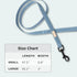 FuzzYard Life Dog Lead | Size L | Stylish Premium Cotton Design in French Blue Perfect for Everyday Walking and Training...