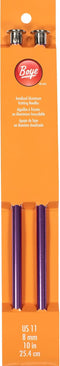 Boye Simplicity Creative Group, Inc 10-Inch, Size 11 Aluminum Single Point Knitting Needles, Violet......