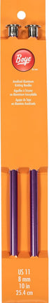 Boye Simplicity Creative Group, Inc 10-Inch, Size 11 Aluminum Single Point Knitting Needles, Violet......