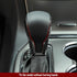 CheroCar Carbon Fiber Grain Gear Shift Knob Decoration Trim for 2017-2020 Jeep Grand Cherokee, Interior Accessories, 2 Pack...