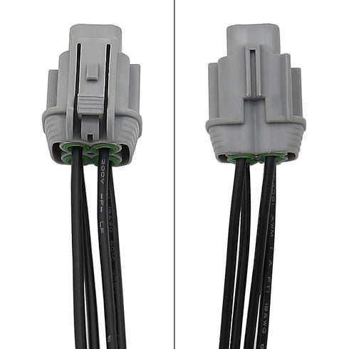 Radiator Cooling Fan Harness Side Connector Plug Compatible with 2000-2018 Nissan Sentra SV SR SL 1.8L 2.0L,2009-2020 Nissan Murano 3.5L...