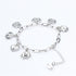 Charm Bracelet Women's Stainless Steel Bracelets Pendant Link Jewelry...