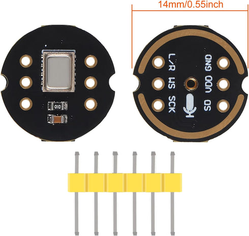 4pcs INMP441 Omnidirectional Microphone I2S Interface Digital Output Sensor Module Supports for ESP32...