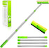 ITTAHO Squeegee for Window Cleaning, 2 in 1 Squeegee Window Cleaner with 58'' Long Handle,Window Washing Kit with Extension Pole for Shower, Winds...