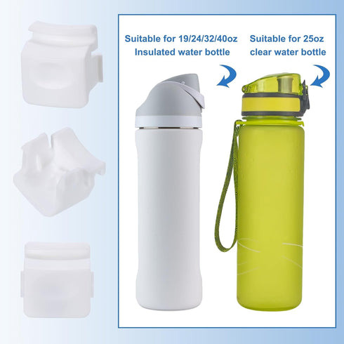uxcell Replacement Button for 24oz 32oz Bottle, Non-BPA Water Bottle Lid Mouth Top Cap Push Switch Parts, for 19/24/25/32/40oz Stainless Steel Bot...