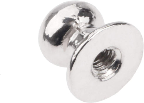 dophee 10Pcs Mini Drawer knobs Jewelry Box Wooden Cases Pulls Cabinet Cupboard Dresser Closet Chest Bin Handles, Zinc Alloy, 0.39"x0.43", Silver...