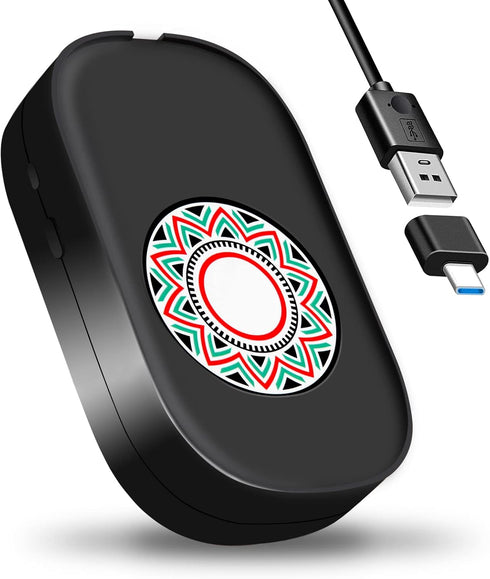 Mouse Jiggler, Undetectable Mouse Mover Wiggler Shaker with Drive Free USB Port Simulate Mouse Automatic Random Movement to Prevent Computer Lapto...