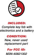 KeylessOption Keyless Entry Remote Starter Car Smart Key Fob for Dodge Durango Journey M3N-40821302...