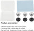 Earbud Tips Replacement Compatible with Plantronics Voyager Legend Headphones 3 Pcs Earbuds Ear Gels Tips and 3 Pcs Foam Compatible with Voyager L...