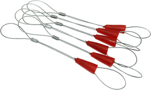 Cable Puller RLECS 6pcs Wire Traction Fish Tape Fastener Tool Portable Cable Puller Tool for Electrical Fish Tape, Cable Puller Wire Grips...