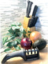 Homeware Haven Kitchen Knife Sharpener | Knife Sharpener | 3 Stage Knife Sharpener | Sharpener | Tungsten Steel Sharpener | Ceramic Sharpener | Di...