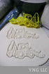 BACKHOE DIGGER EXCAVATING CONSTRUCTION EQUIPMENT VEHICLE COOKIE CUTTER MADE IN USA PR3231...
