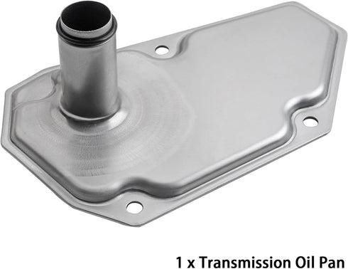 RE0F11A JF015E Transmission Filter Oil Pan Gasket Kit Fits for 2012-2019 Nissan Versa Sentra Versa Note Replaces# 33010-JF015 31726-28X0A 31726-3J...
