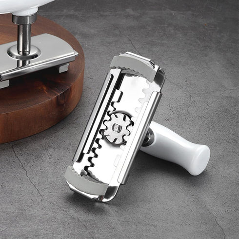 Upgraded Jar Opener Stainless Steel Adjustable Tool for 1-4 inches Bottle Can Lids, Easy Jar Opener with Non-Slip Rubber Pad Fit Seniors, Arthriti...