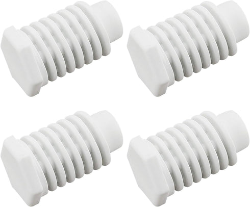 49621 PS1609293 Dryer Leveling Leg feet by Blutoget - Replaces W10823505 AP4295805 PS1609293 EAP1609293 (Pack of 4) - Compatible for Whirlpool Dryer Legs Gew9200lw1 Aed4475tq0 Gew9250pw1 Ced126sxq1