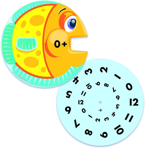 Carson Dellosa EZ-Spin Addition Math Manipulative, 18 Piece Bulletin Board Cutouts, Addition Bulletin Board and White Board Decorations, Math Clas...