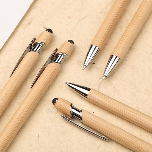 Ballpoint Pens 10-Pack-2-in-1 Black Ink Stylus Pens for TouchScreens, ldeal for School Office and Gifts...