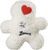 Zanies Embroidered Berber Boy Dog Toys, White...