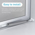 Storm Door Closer Bracket Compatible with Andersen/Emco/Larson/40201/Pella Door Repair Kit Screen Door Closer Replacement Part, Include Door Frame...