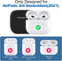 ATUAT Compatible with AirPods 3 Case, Protective Silicone Cover for AirPods 3rd Generation Case 2021, Wireless Charging - Black...