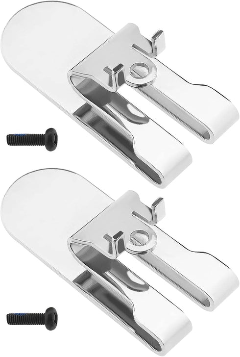 The Lord of the Tools 2PCS Belt Hook Clips Compatible with DeWalt 18V Power Tools DCF620B DCF620D2 DCF620D2-AR DCF620D2-B2 DCF620D2-B3 DCF620D2-BR...