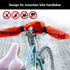 Vincita Water-Resistant Durable Handlebar Rain Cover Red Bike Cover for Mountain Bikes, Folding Bike, E-Bikes, Bikepacking Accessories (Red)...
