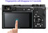 Screen Protector for Sony Alpha A6000 A6100 A6300 A6400 A6600 A5000 Camera with Hot Shoe Cover,0.3mm High Definition 9H Hardness Optical LCD Premi...