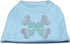 Mirage Pet Products 10-Inch Candy Cane Crossbones Rhinestone Print Shirt for Pets, Small, Baby Blue...