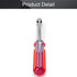Utoolmart Hexagon Nut Nonslip Handle Hex Socket Wrench Screwdriver Hand Tool (10mm)...