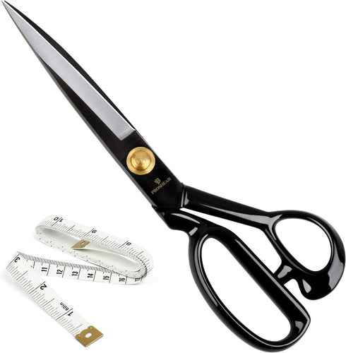 Fabric Scissors Professional 10 inch Heavy Duty Scissors for Leather Sewing shears for Tailoring Industrial Strength High Carbon Steel Tailor Shea...