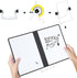 Soter White Board Dry Erase. Small White Board with Pens,Dry Erase Eraser, and Cloth. Dry Erase Board with Stand for Staff, Businessman, Artist. E...