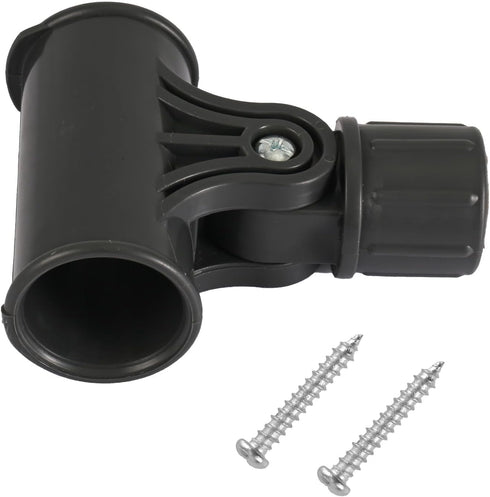 Patio Umbrella Steering Bracket, with 2 Screws Cantilever Umbrella Parts Outdoor Deck Railing Umbrella Mount Replacement Parts Patio Umbrella Hold...