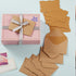 100 Pack Mini Envelopes with Colorful Blank Note Cards Small Self-Adhesive Envelopes Small Business Card Envelopes(4 x 2.7 Inches, Brown)...