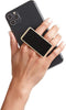 HANDL New York Black and Gold Professional Leather Collection HANDLstick Grip and Stand for Smartphone...