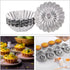 12 Pcs Aluminum Alloy Cake Pie Tins Mini Tart Pie Pan Cake Cup Jelly Mold Bakeware Cake Pans for Pie Tart Cake Baking Tool...