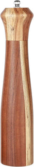 KKC HOME ACCENTS Wooden Pepper Grinder Mill,Pepper Mill Refillable, Acacia Wood,10 Inch...