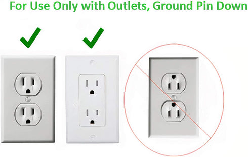 Sleek Socket Original & Patented Ultra-Thin Outlet Concealer with Cord Concealer Kit, Flat Extension Cord with Multi Outlets Power Strip, Ideal fo...