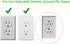 Sleek Socket Original & Patented Ultra-Thin Outlet Concealer with Cord Concealer Kit, Flat Extension Cord with Multi Outlets Power Strip, Ideal fo...