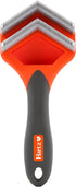 Hartz Groomer's Best Fur Fetcher De-Shedder Dog Brush,Black...