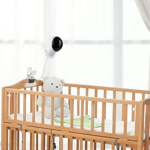 Flexible clip clamp Mount Compatible with Eufy Spaceview, Spaceview Pro and Spaceview S Video Baby Monitor Camera 15.7 inches Flexible Long Goosen...