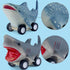 DINOBROS Sea Animal Pull Back Toy Cars Playset Ocean Game Set of 12Pcs Great White Shark Dolphin Killer Whale Toys for boys and toddlers 3 Year Ol...