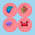 25PCS Sea Animals Shoe Decoration Charms for Clog, Under The Sea Marine Life Charms Accessories...