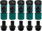 Plastic Garden Hose Quick Connect with Shutoff Valve Set Male and Female, 3/4” Quick Connectors with Valve for Water Hose Coupling, Quick Release ...