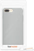 kwmobile Case Compatible with Apple iPhone 7 Plus/iPhone 8 Plus Case - TPU Silicone Phone Cover with Soft Finish - Light Grey Matte...
